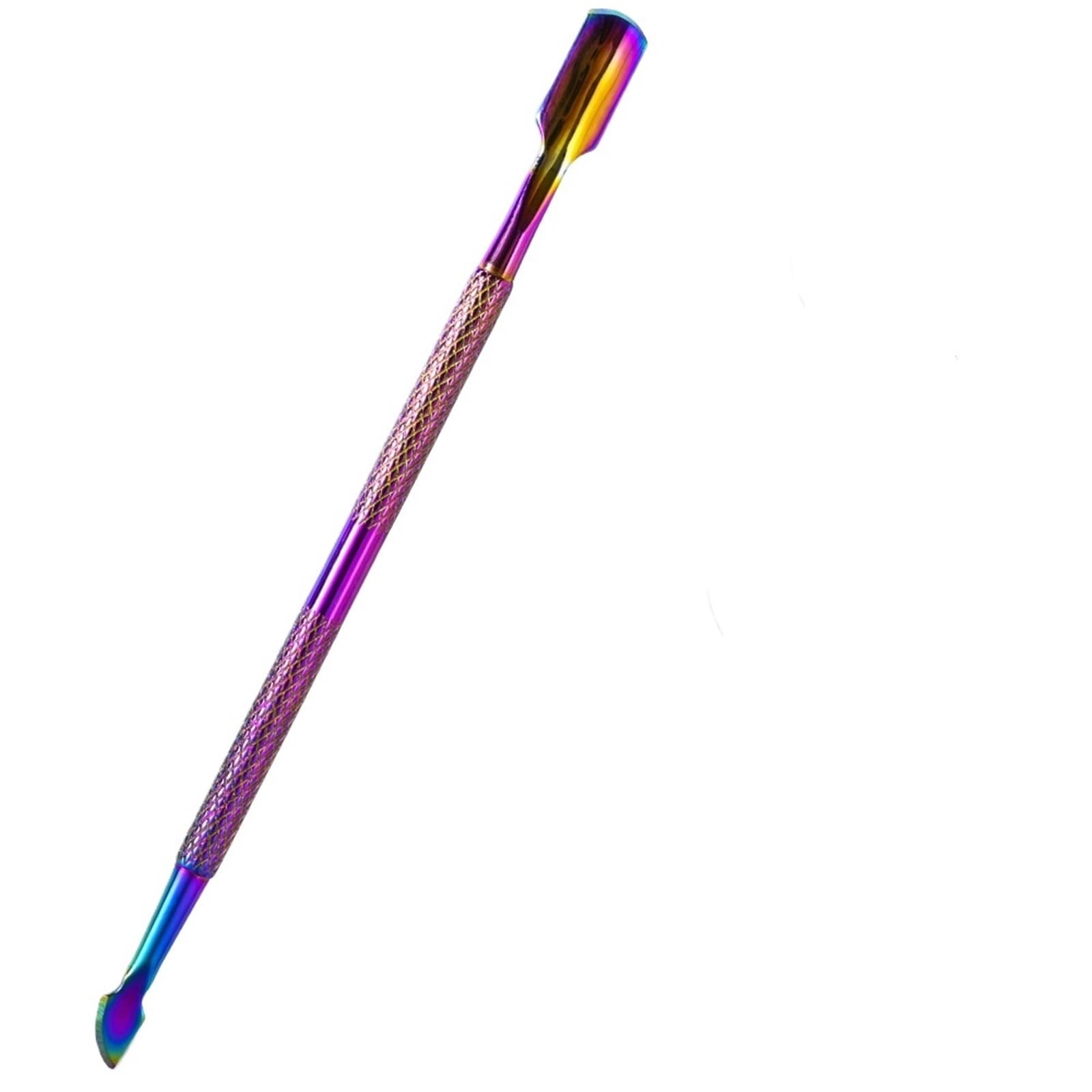 Wwyyzayc Color8 Professional Cuticle Cutter Nail Nippers Scissors Manicure Pusher Pedicure Tong Dead Skin Remover Regrowth Tool(Color8)