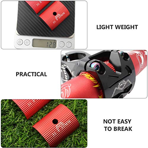 FAVOMOTO 2Pcs Adaptador Da Haste Haste De Liga de Alumínio Bicicleta Guiador Shim Adaptador Redutor