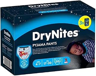 Huggies 4-7 Years DryNites Pyjama Pants Spiderman 30 per Pack, White