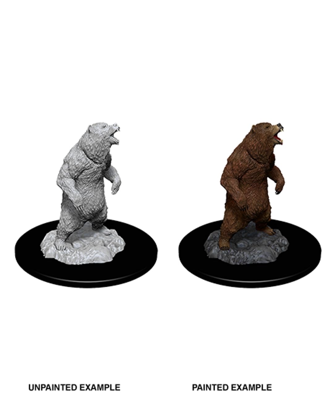 WizKids Deep Cuts Unpainted Miniatures: Wave 7:  Grizzly