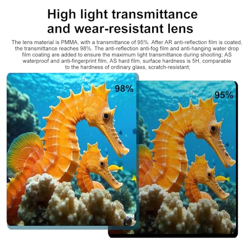 Image of 60M /196FT Invisible Diving Case for Insta360 X5 Underwater Waterproof Case Housing Shell for Insta 360 x5 Action Camera Protective Cover Accessories for Diving Surfing Swimming Skiing