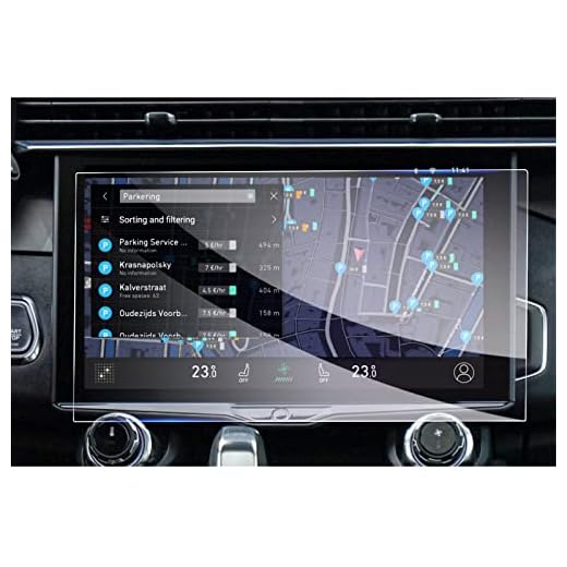 GAFAT Lynk & Co 01 CX11 2021-2023 2024 12,7" Pellicola Protettiva in Vetro Temperato per 12,7" Lynk Co 01 Display Touch Screen, Antiurto, 9H Antigraffio