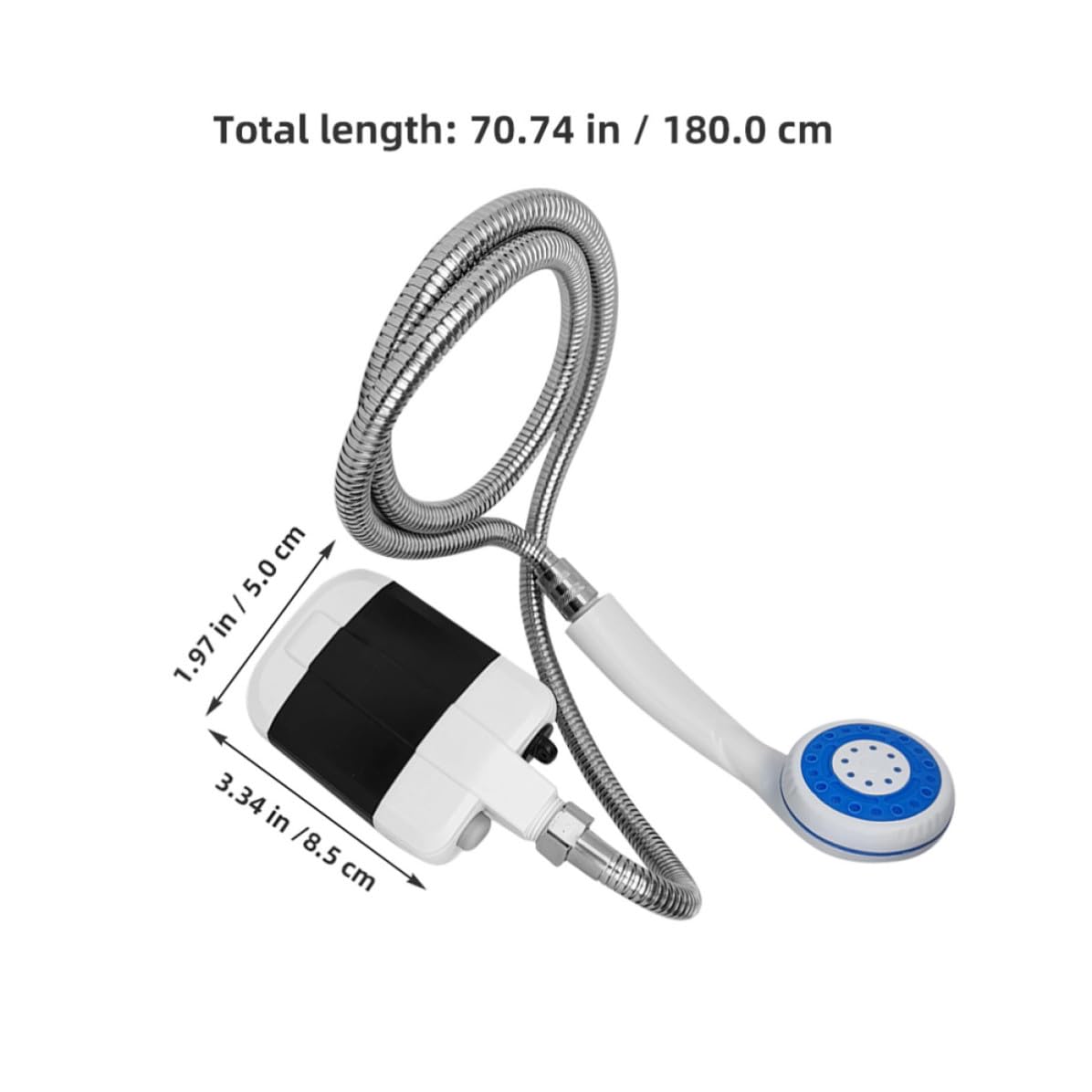 Ducha Portátil de Camping USB Recargable, Pulverizador Exterior Compacto