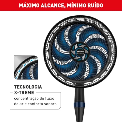 Ventilador 2 em 1, Mesa ou Coluna, Arno, X-treme 9, 40cm, 220v