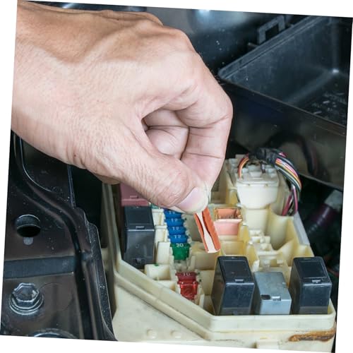 Kit de fusibles automotrices CHILDWEET, 200 piezas, para autos, camiones, RV y embarcaciones, diseño ligero de almacenamiento y clasificación miniatura 4