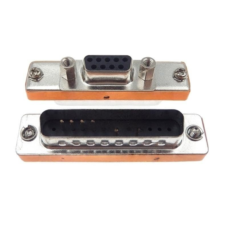 Image of 1PCS DB25 Male Female Adapter Connector D25 DB9 Serial Port Adaptor 9 /25P RS232 Convert(9 Female to 25 Male)