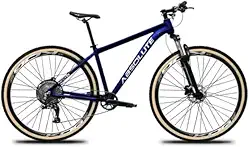 Bicicleta Aro 29 Absolute Nero 5 Garfo com Trava 12v K7 11/50 Freios Hidráulicos Kit 1x12 Pneu Faixa Bege