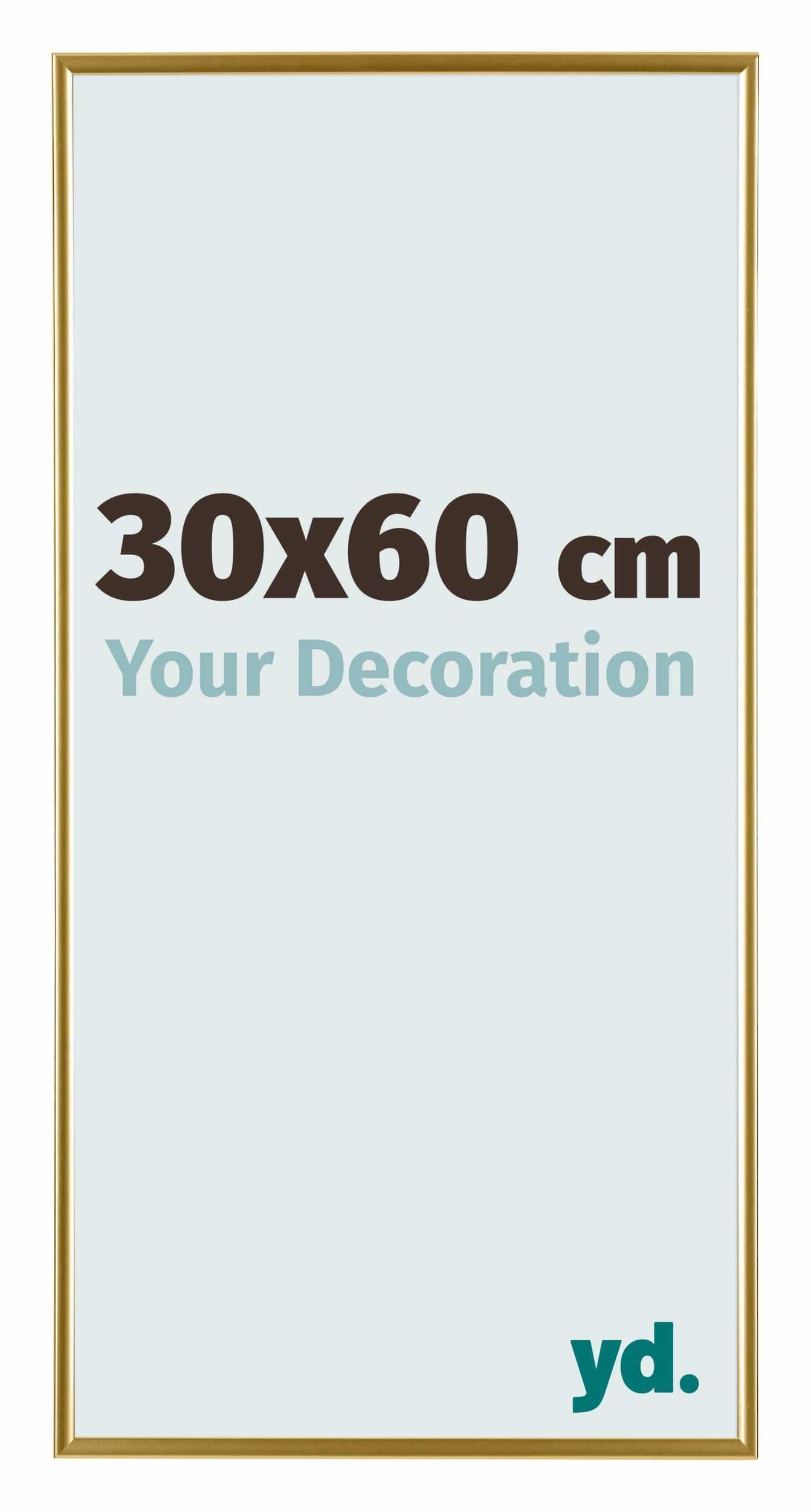 Your Decoration - Picture Frame 30x60 cm - Gold - Decorative Wall Frame in Plastic with Antireflection - Frame 30x60 - Evry โ image 1