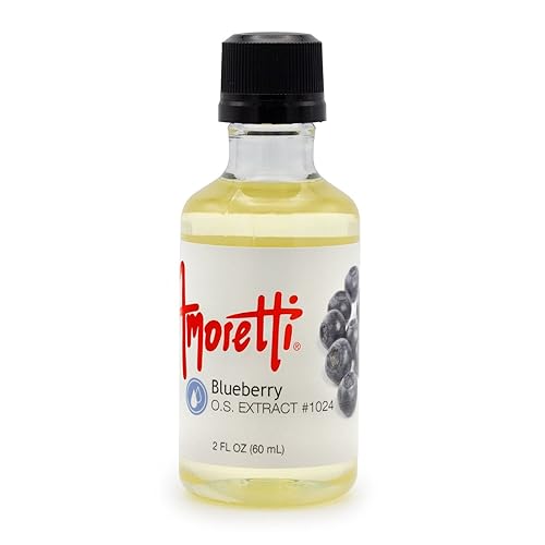 Amoretti - Extracto de arándano soluble en aceite de 2 onzas - Altamente concentrado y perfecto para aplicaciones de pastelería o salados, sin