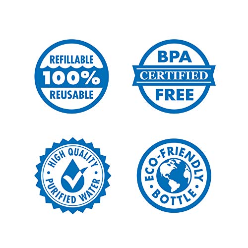 PATHWATER Purified Flouride Free Water in Eco-Friendly, Sustainable BPA Free Reusable Recyclable Durable Light Weight Leak Proof Sleek Aluminum Bottle (600 mL, 20 Ounces, Case of Water, Pack of 9)