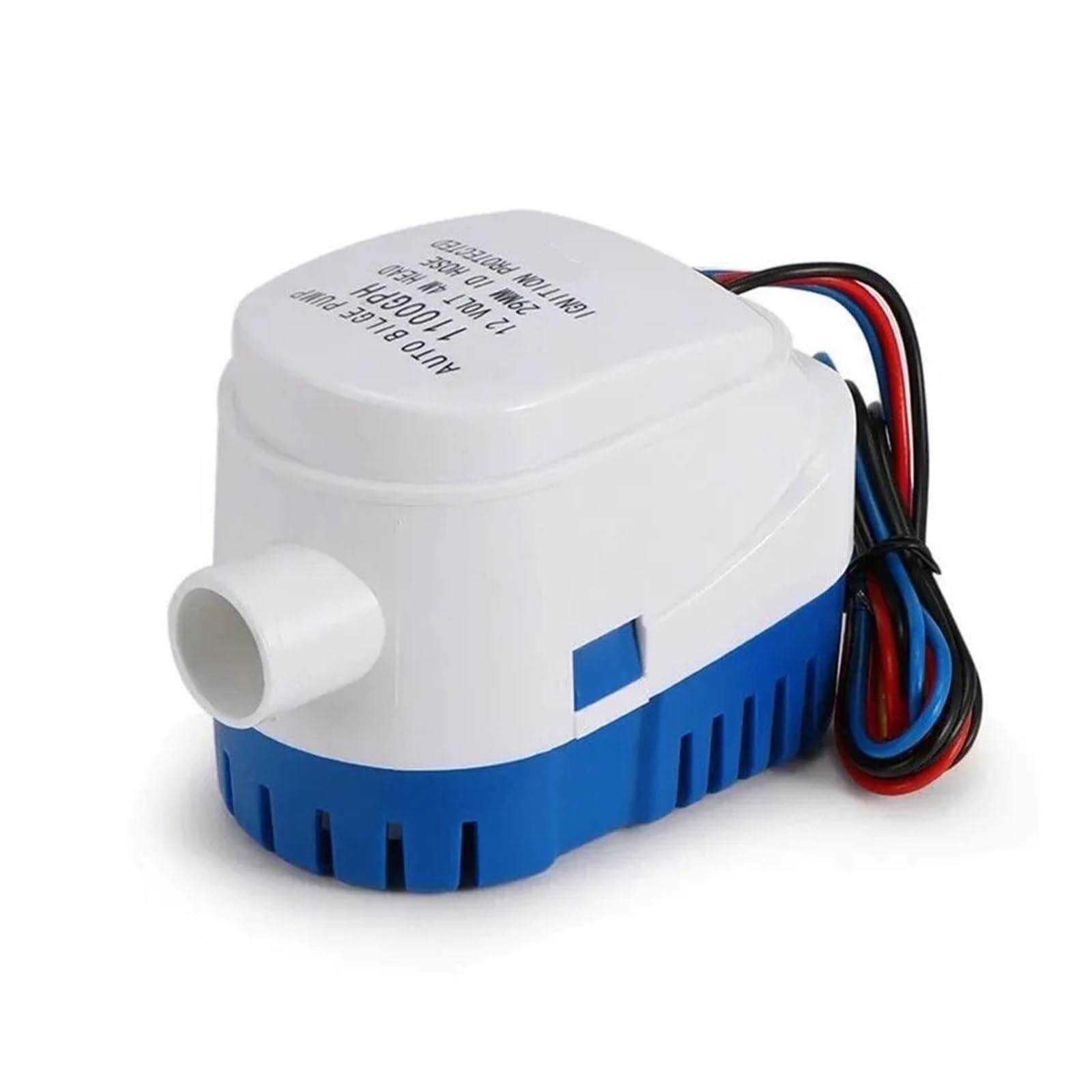 Mała regulowana pompa głębinowa automatyczna zatapialna pompa ściekowa do łodzi 1100 GPH, 12 V