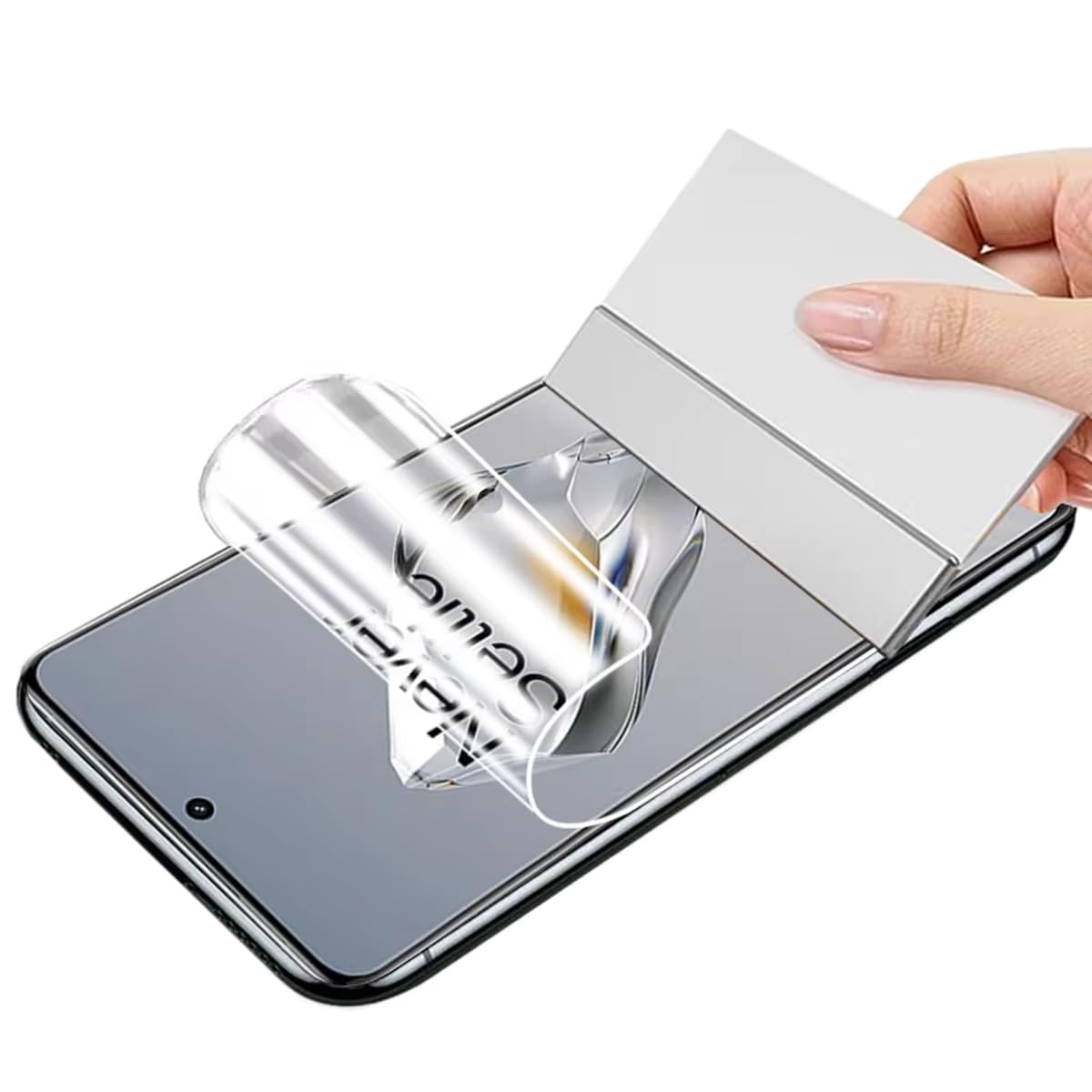 soliocial 2Pack Ultra-Thin Hydrogel Screen Protector For OnePlus 13R, Non-breakable Flexible TPU Transparent Protective Film (Not Tempered Glass)