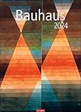  Bauhaus Kalender 2024. Hochwertiger Wandkalender mit 12 wichtigen Kunstwerken des 20. Jahrhunderts. Großer Kunst-Kalender 2024 XXL. 49x68 cm. Hochformat