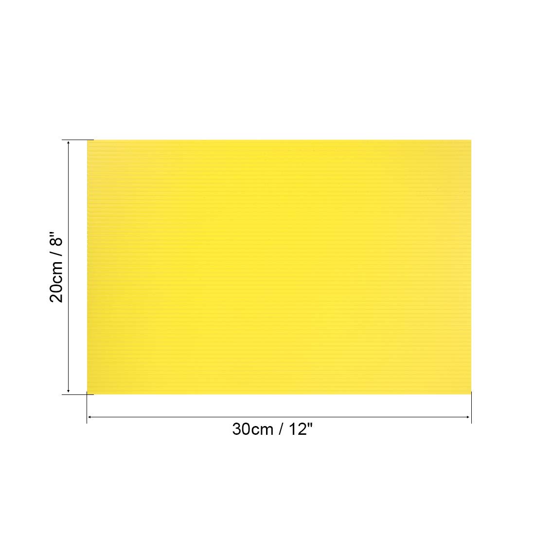 Uxcell Corrugated Plastic Sheets Yard Lawn Signs Waterproof Sign...