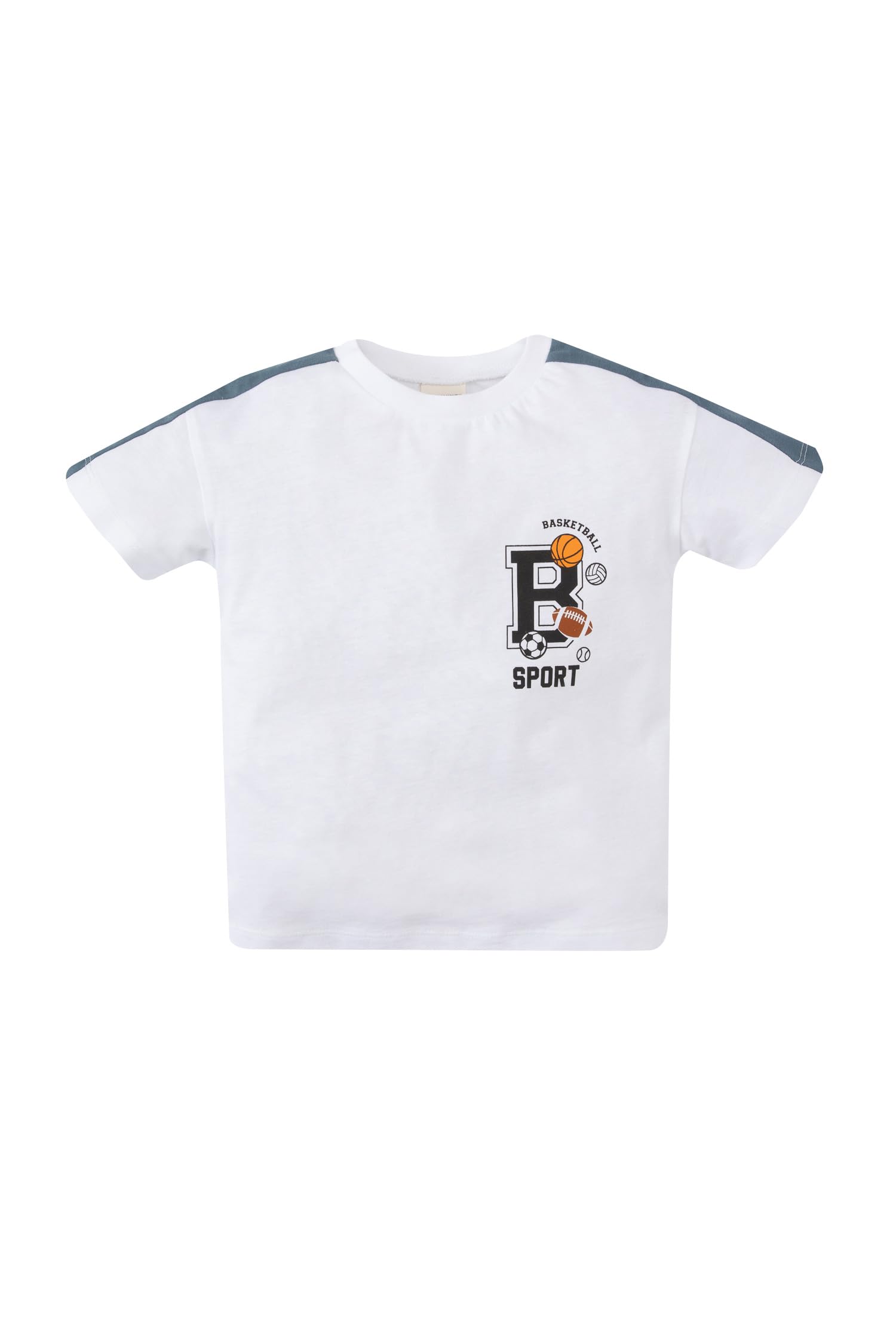 T-shirt Confortable DeFacto pour Garçon - Blanc