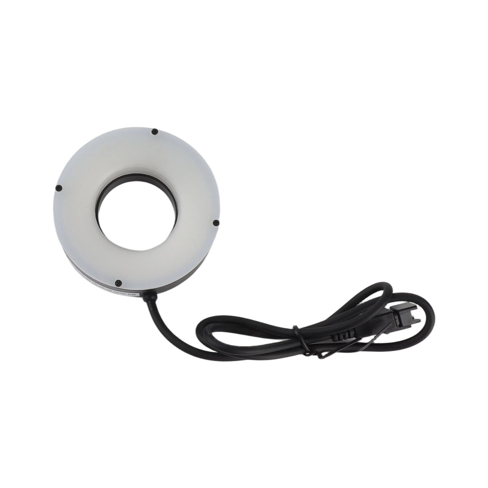 Mikroskop-Ringlicht, 24 V Zweipoliges LED-Ringlicht, Mikroskop-Lichtquelle mit Einfacher Installation für Stereo-Kamera-Fernglas