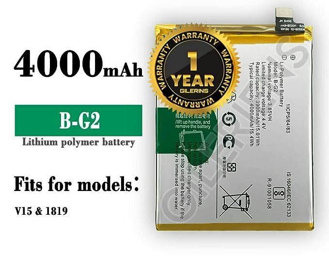 Image of Original B-G2 Battery for Vivo Y12 1904,1940, Vivo V15 1819 Battery with 1 Year Warranty**** (P00307)