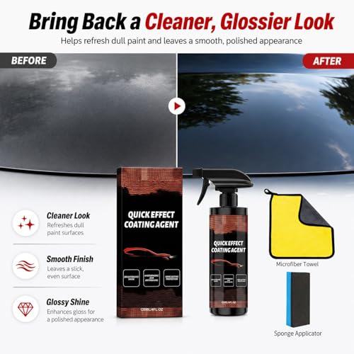 Spray para Coche 3 en 1 Efecto Rápido 120ML 3 Pcs miniatura 3