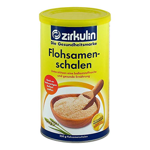 Preisvergleich Produktbild DISTRICON Zirkulin Flohsamenschalen, 1er Pack(1 x 300 g)