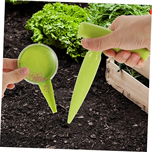 Kit de herramientas de jardinería plástico 5 sets miniatura 5