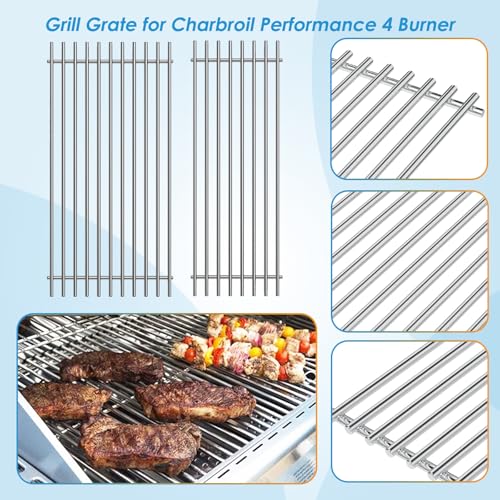 Image of 17 inch Grill Grate for Charbroil Performance 4 Burner 463352521