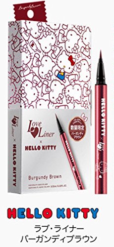 ラブライナー リキッド バーガンディブラウン（ハローキティコラボデザイン）