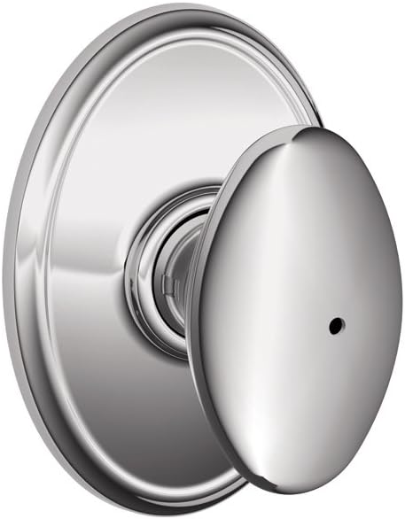 SCHLAGE F170 SIE 609 Siena Dummy Knob, Antique Brass