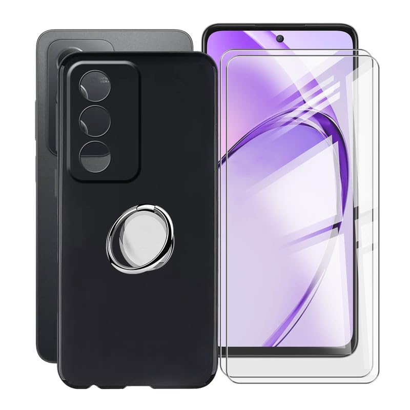 Yutwo Étui de protection pour téléphone portable Xiaomi 15 Ultra - Protection de l'appareil photo Xiaomi 15 Ultra - Avec anneau en métal à 360