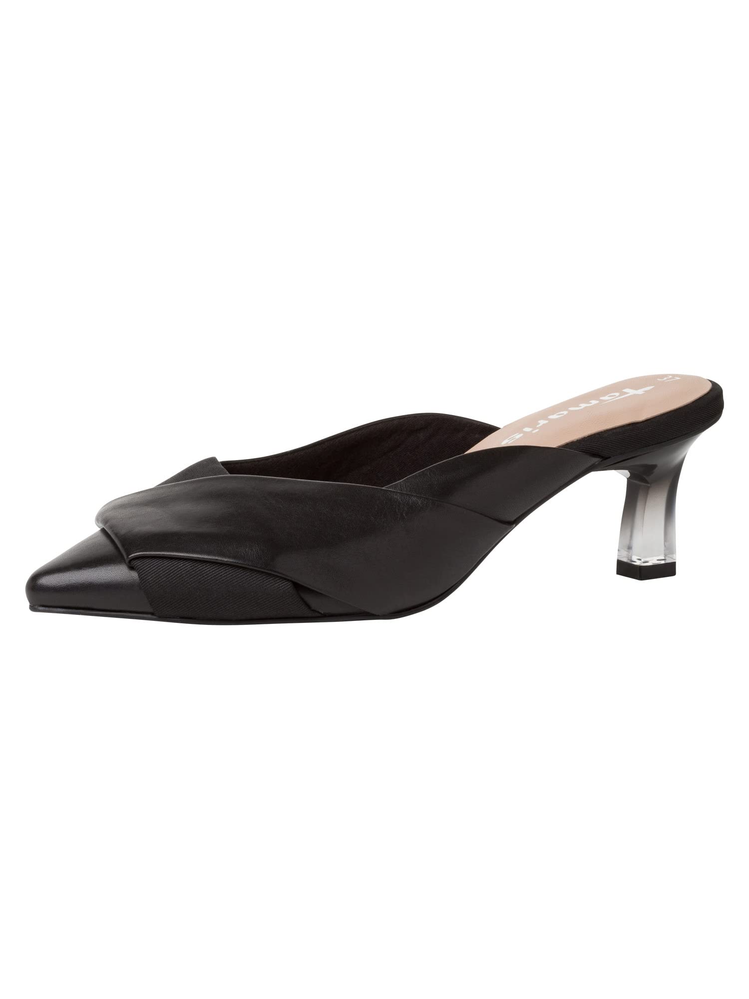 Tamaris Damen Damen 1-1-27300-28 001 38, Heeled Sandal, Black,