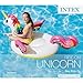 INTEX Enchanted Unicorn Inflatable Pool Float: Animal Pool Toy for Kids – 2 Heavy-Duty Handles – 88lb Weight Capacity – 89