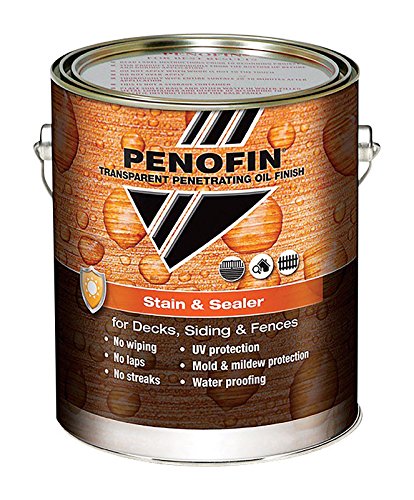 Image of 1 Gal Penofin FSSTRGA Transparent Redwood Stain & Sealer Transparent Penetrating Oil Finish Stain & Sealer