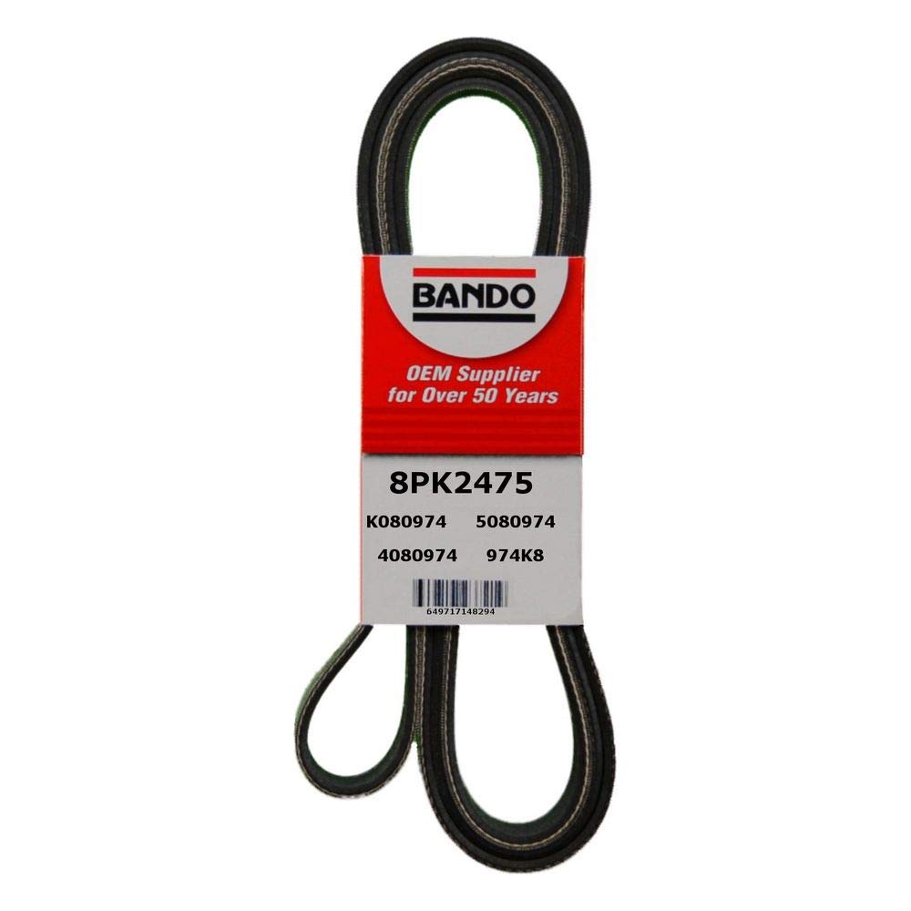 Bando USA 8PK2475 OEM Quality Serpentine Belt
