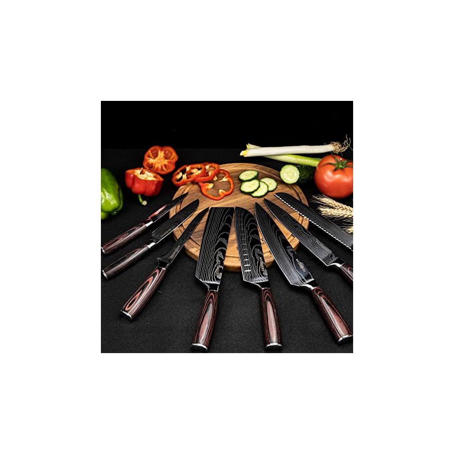 Seido-Knives-Master-Chef-Knife-Set-8-Piece-Kitchen-Knife-Set-High-Carbon-Stainless-Steel-Handmade-Culinary-Knives-Professional-Chef-Knives-Kitchen-Knives Seido Knives Master Chef Knife Set, 8-Piece Kitchen Knife Set, High-Carbon Stainless Steel Handmade Culinary Knives, Professional Chef Knives, Kitchen Knives