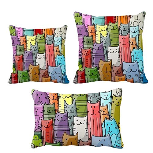 Coussin pour chat mignon DIYthinker évite les poils sur le canapé