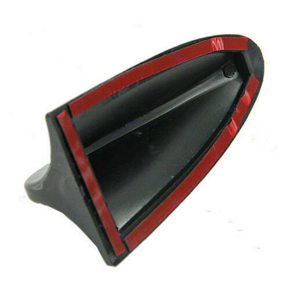 Universal Black Car Shark Fin Roof Decorative Antenna Aerial Decor Without Receiving Function