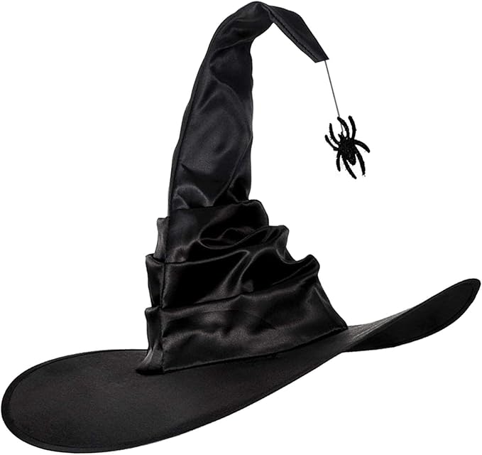 Amazon Co Jp Perfk ハロウィーンの先のとがったトップ魔女女性男性帽子キャラクター スパイダーペンダント ファッション Amazon Co Jp Perfk ハロウィーンの先のとがったトップ魔女女性男性帽子キャラクター スパイダーペンダント ファッション