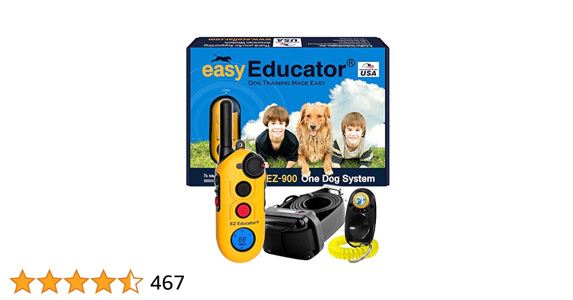 その他 Easy Educator EZ-900 e-collar Amazon.com: E-Collar Educator EZ-900-1/2 Mile Remote