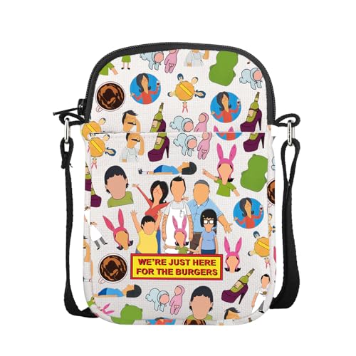 CMNIM Cartoon TV Show Merch Gifts Family Mini Crossbody Bags for Cartoon Lover Gifts Fans Shoulder Bag