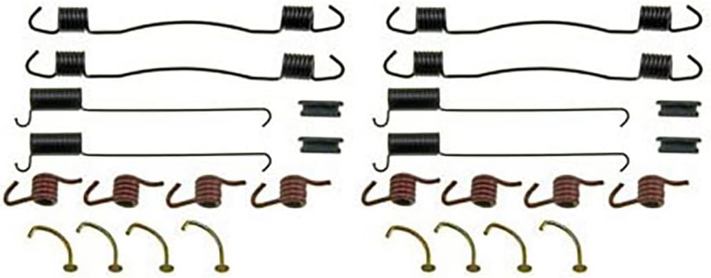 (2) Front and Rear Brake Hardware Kit, Drum Brake Hardware Kit Replacement Brake Hardware fits Dodge B300 Van 1971-1973 fits Dodge D200 Pickup 1972-1974 fits Dodge D250 1981-1983
