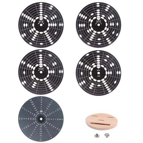 アルミ合金ギターコードホイール 五度圏ホイール アルミ合金サークルホイール 音楽理論学習ツール