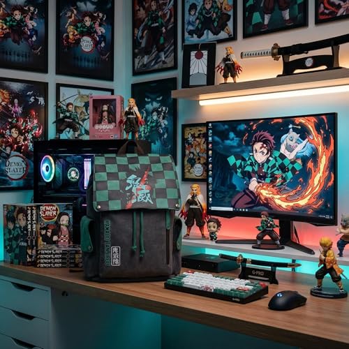 Image of Anime Inspired Backpack for Boys & Girls | Stylish Printed Casual School & College Bag | Canvas Laptop Backpack