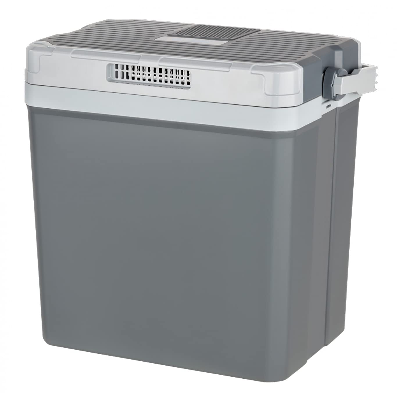 MPM MPM-28-CBM-08Y Chłodziarka Turystyczna, Termoelektryczna, 24 l, 12 V 220-240V, Chłodzenia do 16°C Poniżej Temperatury Otoczenia, Klasa Energetyczna: A++, do Picnics, Podróży, Domu, Funkcje ECO