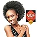 GLAM21USA Afro Puff Drawstring Ponytail Retro Kinky Curly Ponytail Wig Clip in Bun Hair Piece for Black Women Synthetic Hair Extension (LARGE, 2 (Dark Brown))
