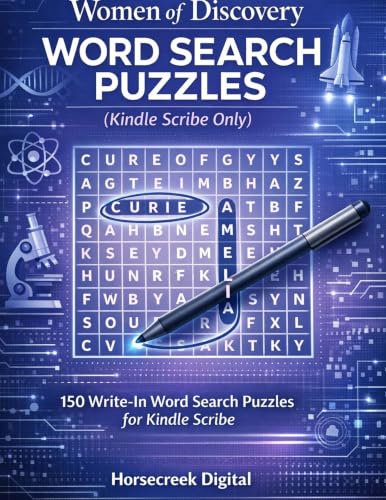 Women of Discovery Word Search Puzzles (Kindle Scribe Only) (English Edition)