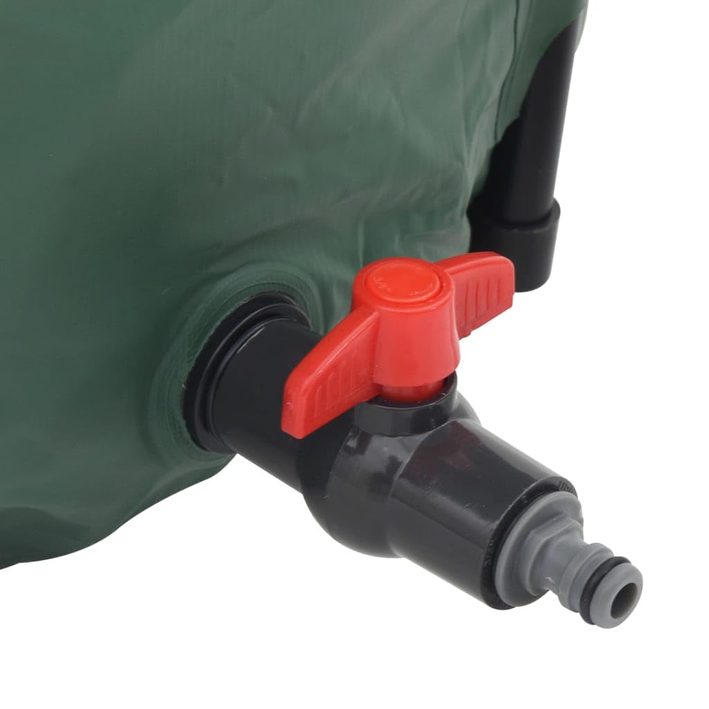 Depósito de Agua de Lluvia Plegable con espita 1000 L, Casa y jardín Jardín Sistemas de riego, Verde, 7.12kg