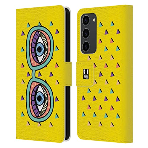Protection Samsung Galaxy S23+ 5G étui portefeuille cuir clapet aimanté motif pop tendance