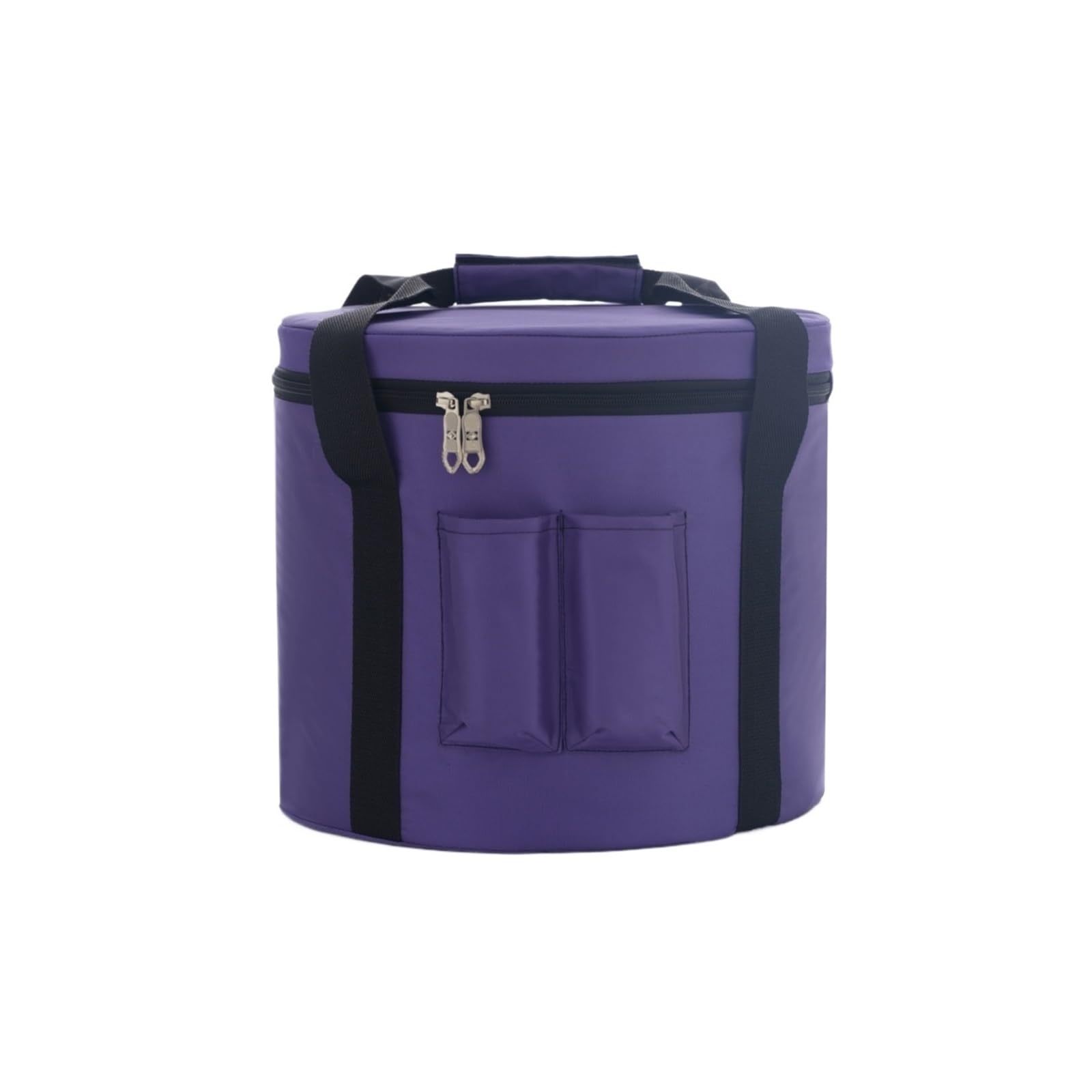 Bolsa Para Cuenco Bolsa de lona, ​​cuenco tibetano cristal cuarzo, estuche transporte for cuencos, mango morado, bolsa viaje, 7-14 pulgadas(8 Inch Bag)