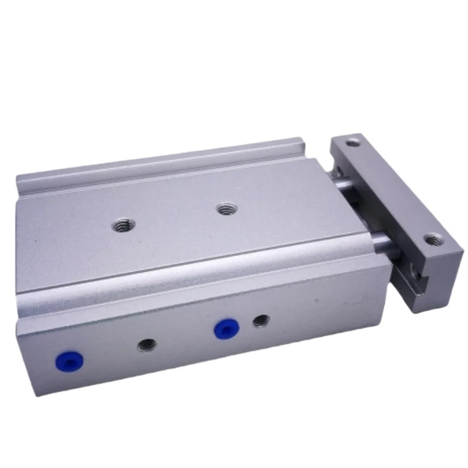 Vérin pneumatique double tige CXSL15 charge lourde sans torsion
