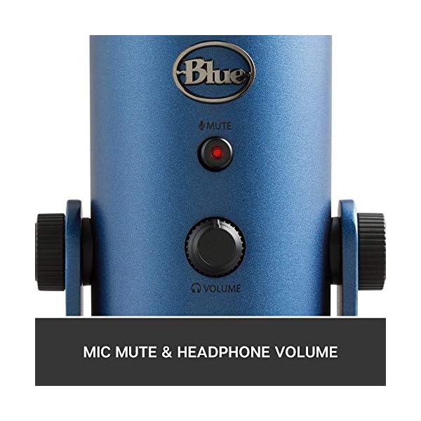 Blue Yeti X Professionelles Kondensator-USB-Mikrofon, Hochauflösende Messung und Blue VO!CE Effekte, LED-Beleuchtung für… – Bild 9