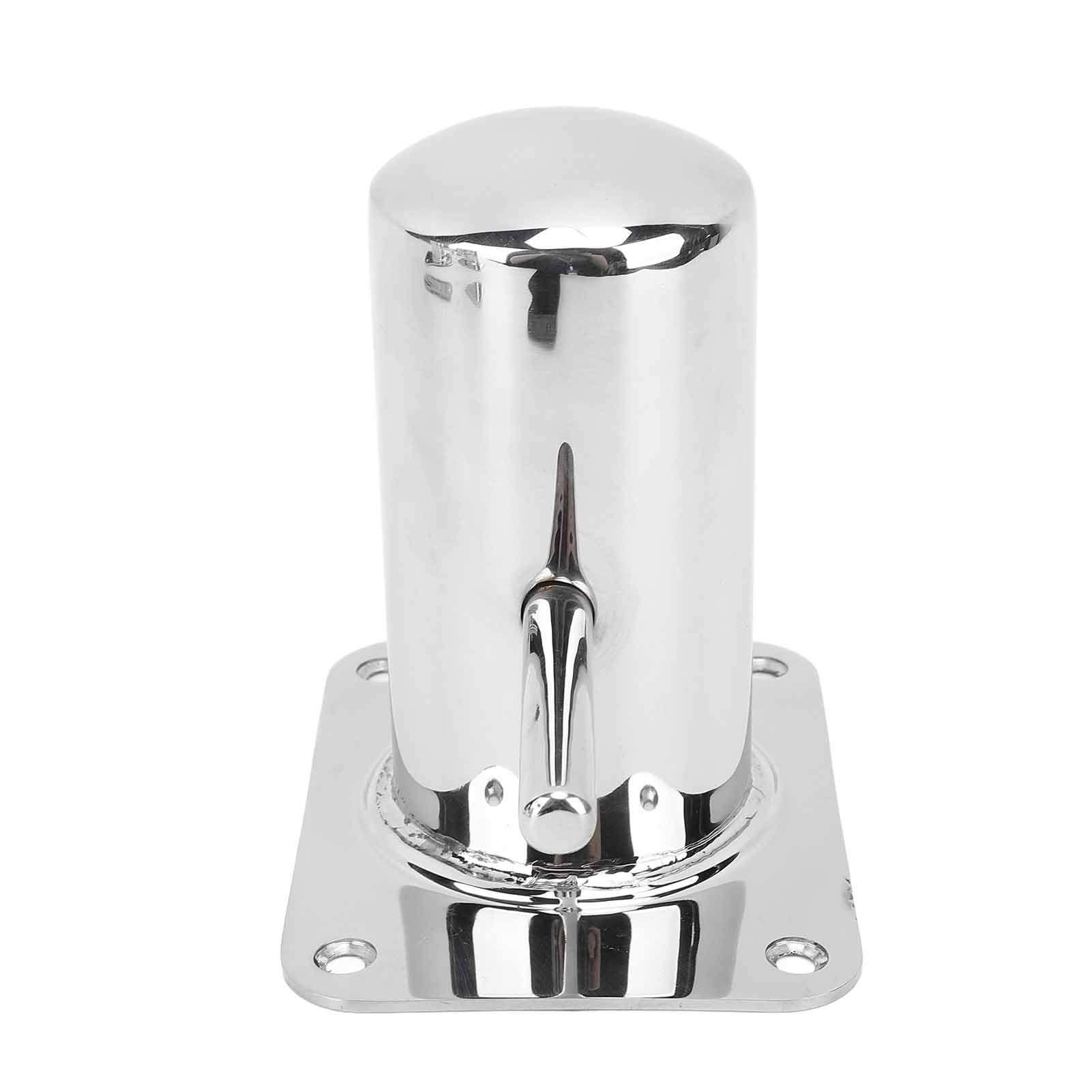 Headerbs Bitta da Ormeggio per Yacht Marini in Acciaio Inossidabile 316 con Punta a Croce, Base da 120 X 90 Mm, Resistente alla Corrosione, Supporto Stabile, Confezione da 4 per Ormeggio per Yacht